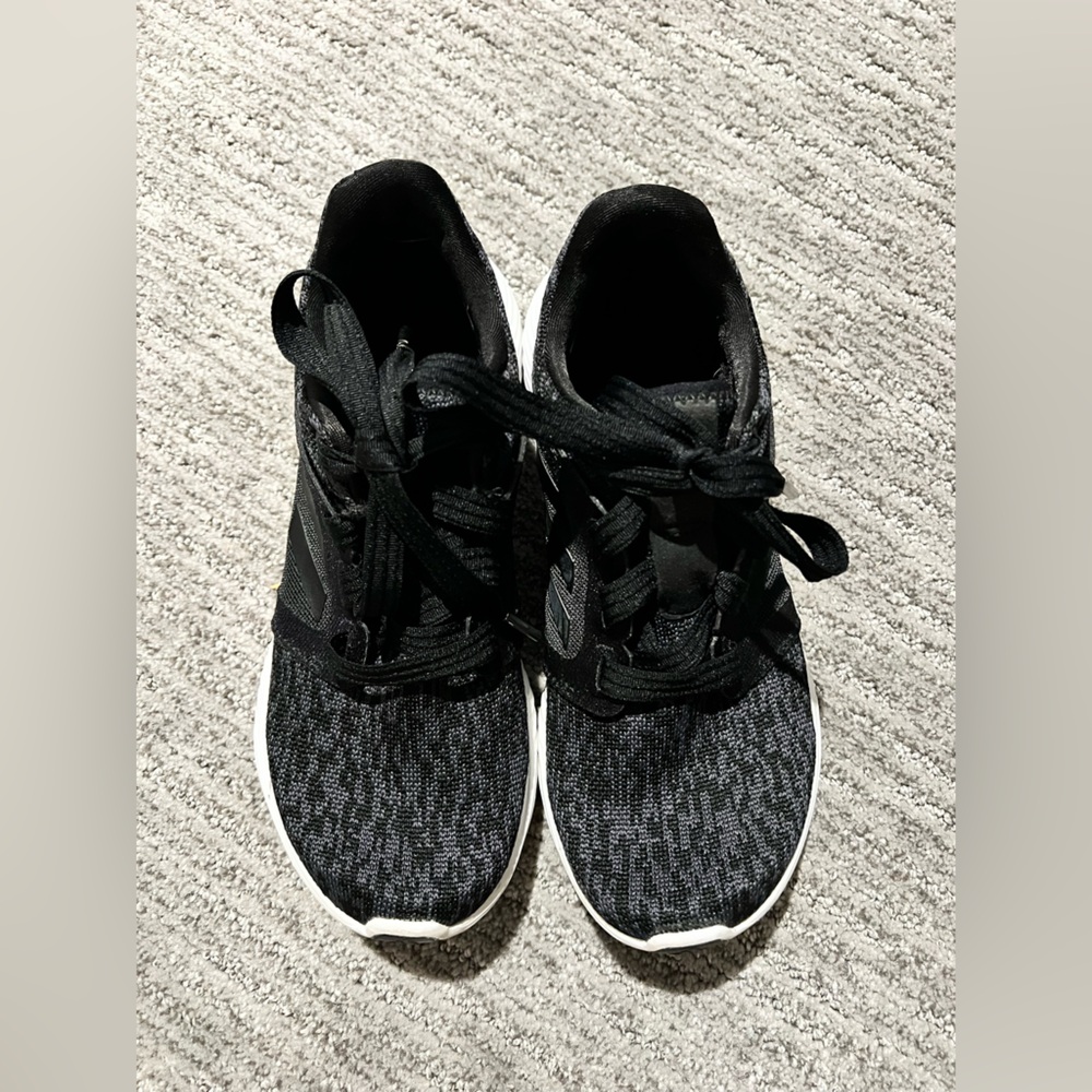 Women’s Adidas Black and White Sneakers